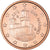 San Marino, 5 Euro Cent, 2012, Rome, BU, MS(65-70), Aço Cromado a Cobre, KM:442