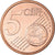 San Marino, 5 Euro Cent, 2012, Rome, BU, MS(65-70), Aço Cromado a Cobre, KM:442