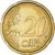 VATICAN CITY, 20 Euro Cent, 2011, Rome, MS(65-70), Brass, KM:386