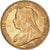 Moneda, Gran Bretaña, Victoria, Sovereign, 1894, MBC+, Oro, KM:785