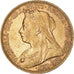 Munten, Groot Bretagne, Victoria, Sovereign, 1894, ZF+, Goud, KM:785