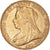 Coin, Great Britain, Victoria, Sovereign, 1899, AU(50-53), Gold, KM:785