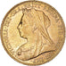 Moneda, Gran Bretaña, Victoria, Sovereign, 1899, MBC+, Oro, KM:785