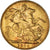 Moneda, Gran Bretaña, Edward VII, Sovereign, 1910, MBC+, Oro, KM:805