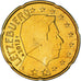 Luksemburg, 20 Euro Cent, 2013, AU(55-58), Mosiądz, KM:90