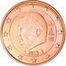 Bélgica, 5 Euro Cent, 2013, Brussels, EBC, Cobre chapado en acero, KM:276