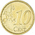 VATICAN CITY, 10 Euro Cent, 2007, Rome, AU(55-58), Brass, KM:378