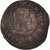 Coin, Spain, Philip IV, 16 Maravedis, 1663, Madrid, AU(50-53), Copper, KM:172.5