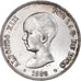 Monnaie, Espagne, Alfonso XIII, 5 Pesetas, 1888, Madrid, TTB+, Argent, KM:689