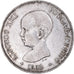 Münze, Spanien, Alfonso XIII, 5 Pesetas, 1892, Madrid, SS, Silber, KM:689