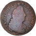 Coin, France, Louis XIV, Liard de France, 1698, Amiens, VF(20-25), Copper