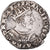 Moneda, Francia, François Ier, 1/2 Teston, 1515-1547, Lyon, BC+, Plata