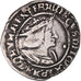 Münze, Frankreich, François Ier, 1/2 Teston, 1515-1547, Lyon, SS, Silber