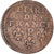 Moneda, Francia, Louis XIV, Liard, Dijon, BC+, Cobre, Gadoury:81