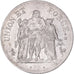 Moneda, Francia, Union et Force, 5 Francs, AN 8 (1799-1800), Paris, MBC+, Plata