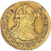 Moneta, Hiszpania, Charles III, 1/2 Escudo, 1788, Seville, AU(55-58), Złoto
