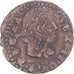 Moeda, Espanha, CATALONIA, Louis XIII, Seiseno, 1642, Girona, EF(40-45), Cobre