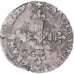 Moneta, Francia, Charles X, 1/8 d'écu à la croix de face, 1590, Paris, MB