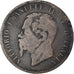 Moneta, Italia, Vittorio Emanuele II, 10 Centesimi, 1866, Birmingham, MB, Rame
