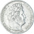 Moeda, França, Louis-Philippe, 5 Francs, 1845, Paris, EF(40-45), Prata