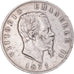 Moneta, Italia, Vittorio Emanuele II, 5 Lire, 1871, Milan, MB+, Argento, KM:8.3