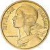 Moneta, Francja, Marianne, 5 Centimes, 1974, Paris, MS(65-70), Aluminium-Brąz