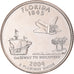 Moeda, Estados Unidos da América, Florida, Quarter, 2004, U.S. Mint, Denver