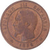 Monnaie, France, Napoleon III, 10 Centimes, 1856, Bordeaux, TB, Bronze
