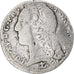 Coin, France, Louis XV, 1/10 Écu au bandeau, 1757, Aix, F(12-15), Silver