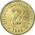 Francja, France Libre, 2 Francs, 1944, Philadelphia, AU(55-58), Mosiądz