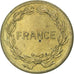 França, France Libre, 2 Francs, 1944, Philadelphia, AU(55-58), Latão, KM:905