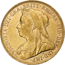 Grande-Bretagne, Victoria, Sovereign, 1894, Or, TTB+, KM:785