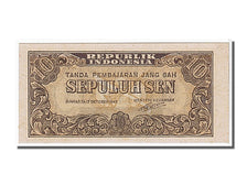 Billet, Indonésie, 10 Sen, 1945, NEUF