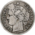 Frankrijk, 2 Francs, Cérès, 1871, Bordeaux, Zilver, FR+, Gadoury:530, KM:817.2