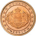 Monaco, Rainier III, Euro Cent, Proof / BE, 2001, Paris, Miedź platerowana