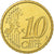 Monaco, Rainier III, 10 Euro Cent, Proof / BE, 2001, Paris, Tin, FDC