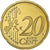 Monaco, Rainier III, 20 Euro Cent, Proof / BE, 2001, Paris, Tin, FDC