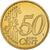 Monaco, Rainier III, 50 Euro Cent, Proof / BE, 2001, Paris, Tin, FDC