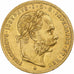 Austria, Franz Joseph I, 8 Florins-20 Francs, 1887, Oro, SPL-, KM:2269