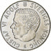 Szwecja, Gustaf VI, 5 Kronor, 1954, Srebro, AU(55-58), KM:829