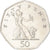 Monnaie, Grande-Bretagne, 50 Pence, 1998