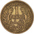 Moneda, Túnez, Franc, 1945, MBC, Aluminio - bronce