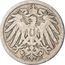 Monnaie, Empire allemand, 10 Pfennig, 1893