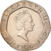 Münze, Großbritannien, 20 Pence, 1988