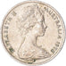 Coin, Australia, 5 Cents, 1975