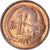 Coin, Australia, Cent, 1989