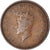 Moneda, INDIA BRITÁNICA, 1/4 Anna, 1939