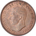 Coin, Great Britain, Farthing, 1945