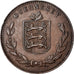 Moneda, Guernsey, 8 Doubles, 1934, Heaton, Birmingham, MBC+, Bronce, KM:14