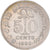 Moneda, Ceilán, Victoria, 50 Cents, 1900, EBC, Plata, KM:96